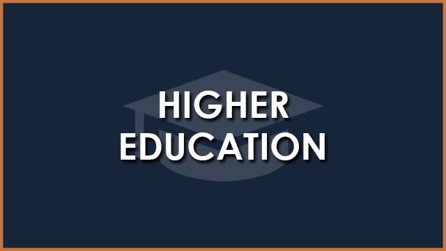 Page button higher education